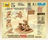 Zvezda 6167 British Machinegun With Crew 1939-1942 1/72